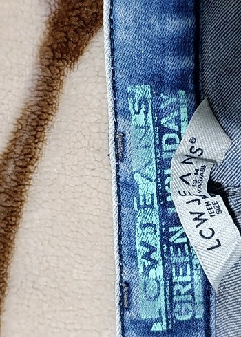 Kadın Mavi Batik Desenli Mini Kot Şort - Görsel 3