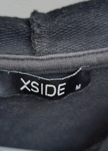 Kolsuz Siyah Baskılı Sweatshirt - Görsel 3