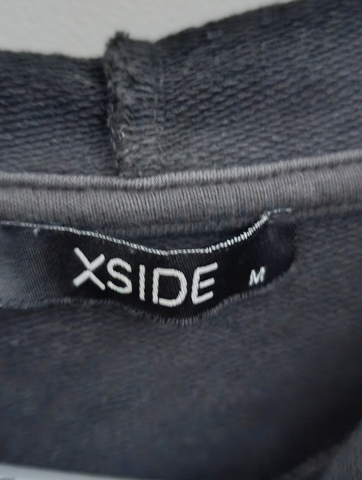 Kolsuz Siyah Baskılı Sweatshirt - Görsel 3