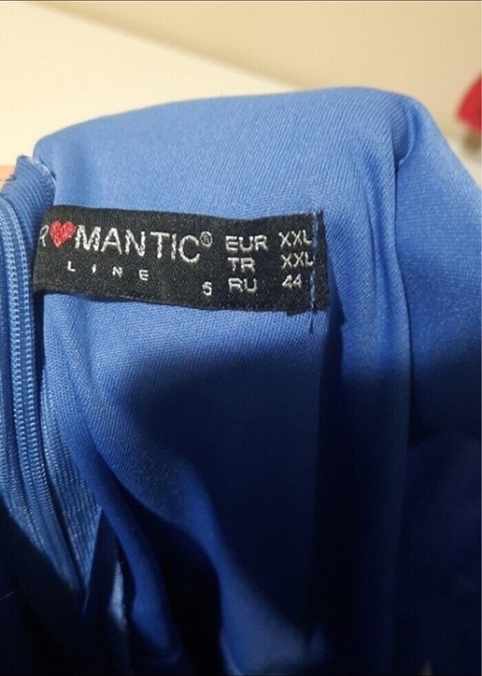 Balon kol abiye elbise - Görsel 4