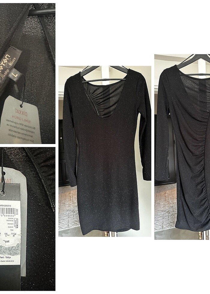 KOTON GECE ELBİSESİ - Görsel 5