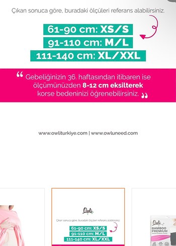 Owli Doğum Sonrası Korse - Görsel 6