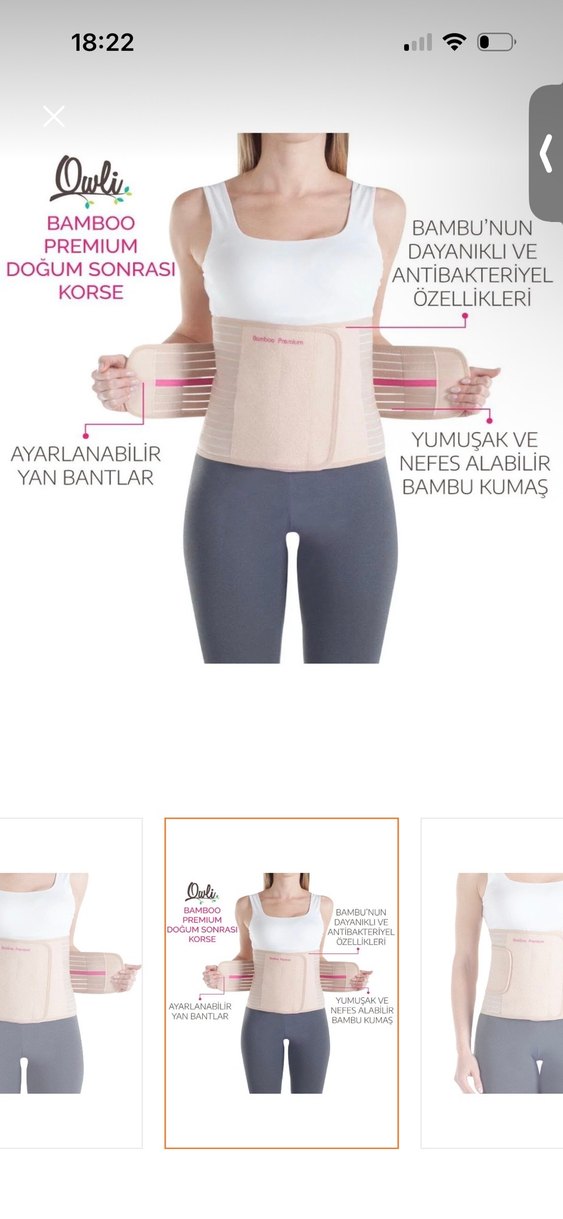 Owli Doğum Sonrası Korse - Görsel 4