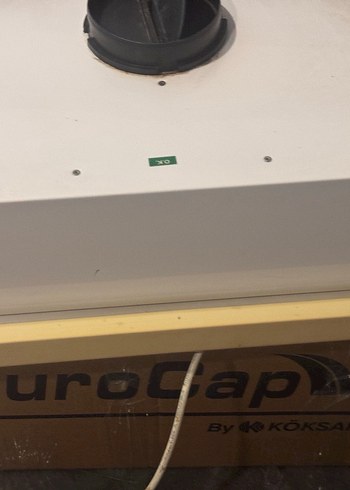 Beyaz Renkli Tavan Tipi Fan mutfak aspiratör - Görsel 8