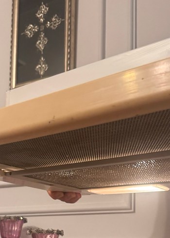 Beyaz Renkli Tavan Tipi Fan mutfak aspiratör - Görsel 3