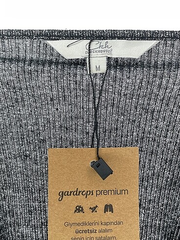 m Beden gri Renk Diğer Bluz %70 İndirimli.