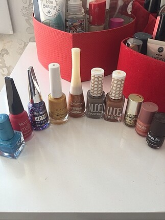 10 adet flormar oje