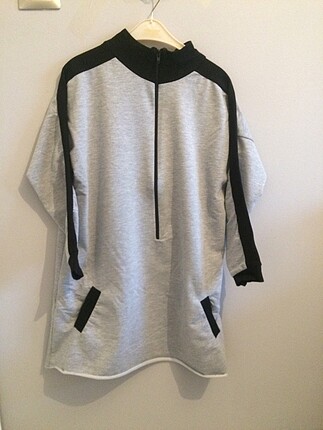 Gri spor tunik
