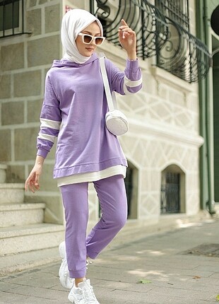 Tunik Pantolon Lila