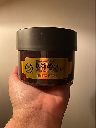 The body shop hawaııan kukui cream
