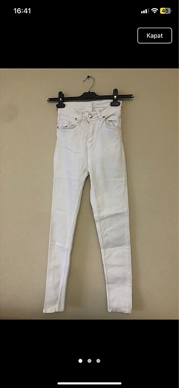 Beyaz pantalon