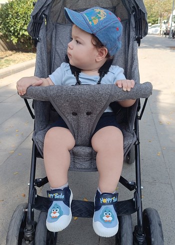 Gri Bebek Arabası - Görsel 3