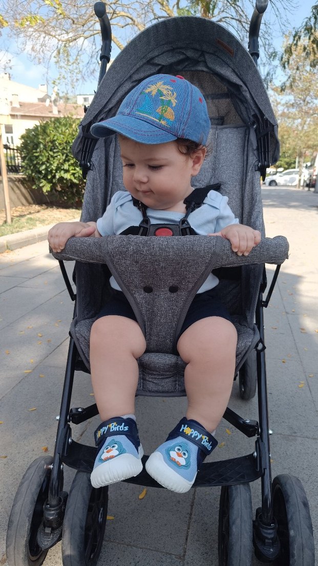 Gri Bebek Arabası - Görsel 2