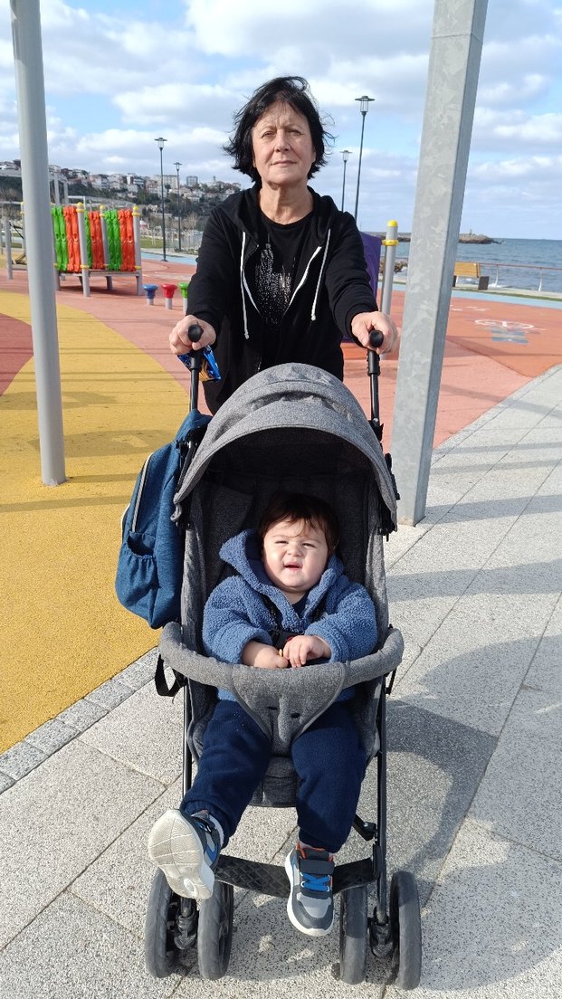 Gri Bebek Arabası - Görsel 4