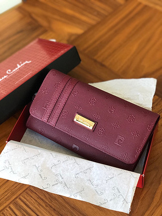 universal Beden bordo Renk Pierre Cardin Bordo Cüzdan