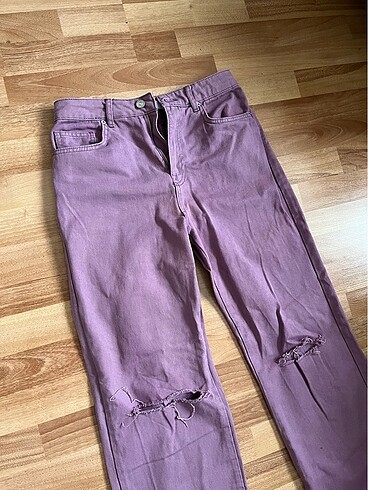 38 Beden Koton mor pantolon