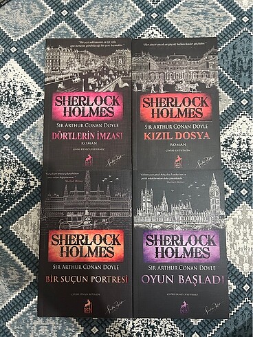 SHERLOCK HOLMES 4 KİTAP