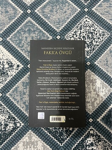 SAHNEDEN SECDEYE YOLCULUK FAKR'A ÖVGÜ-RABİA CHRISTINE BRODBECK