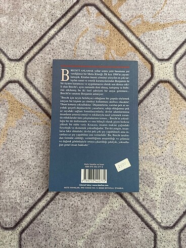  BRECHT'İ ANLAMAK-WALTER BENJAMIN