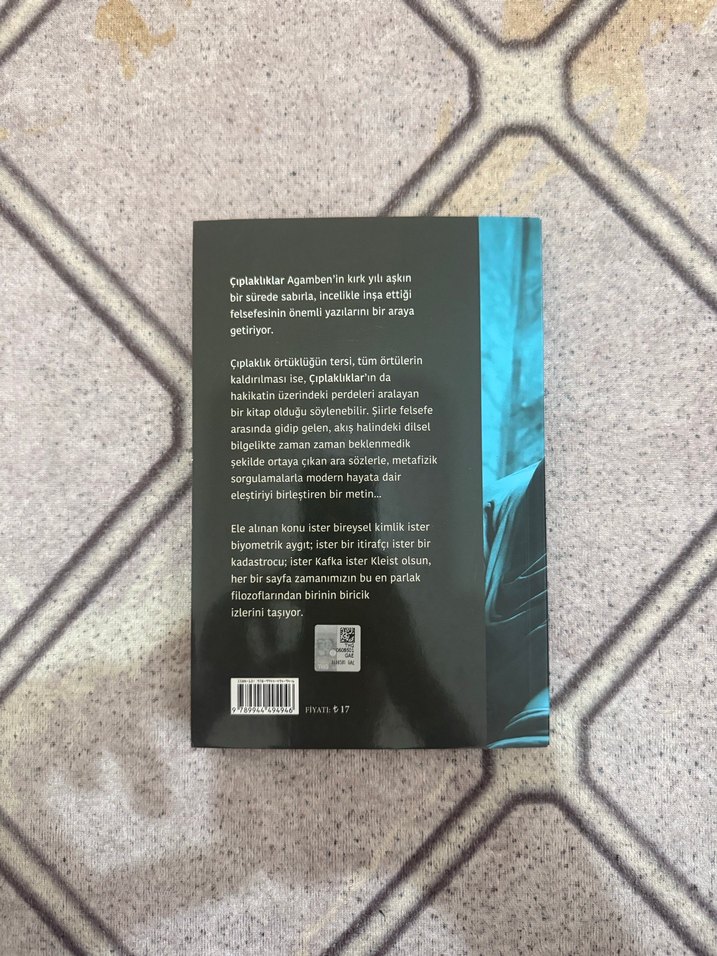 Çıplaklıklar - Giorgio Agamben - Görsel 2