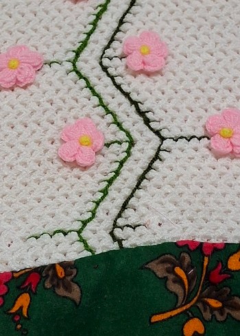 Nakışlı Pembe Pastel Yatak Örtüsü - Görsel 17