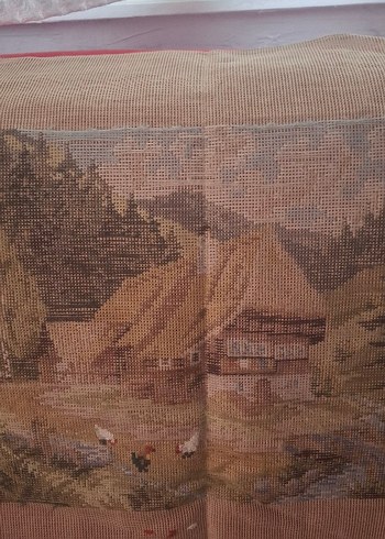 Kahverengi Nakışlı tablo