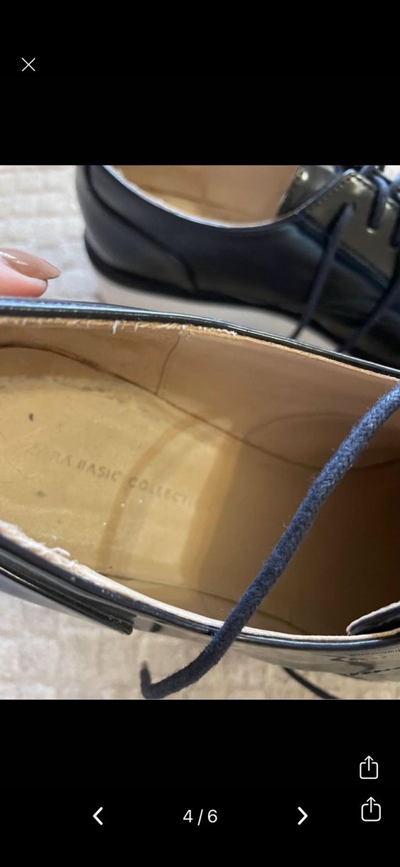 Siyah Rugan Platform Topuklu Klasik Kadın Ayakkabı - Görsel 4