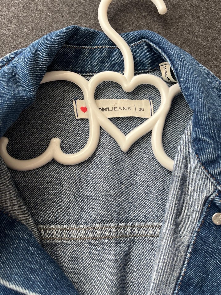 Kadın Lacivert Denim Ceket - Görsel 3