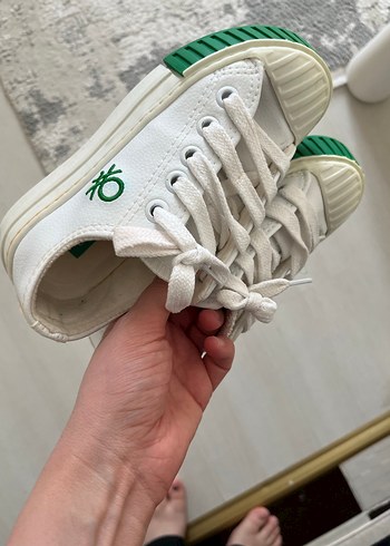 Beyaz Bağcıklı Spor erkek çocuk Sneakers - Görsel 9