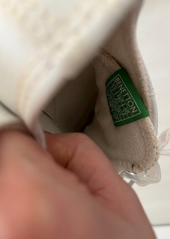 Beyaz Bağcıklı Spor erkek çocuk Sneakers - Görsel 6