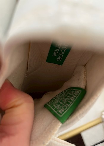 Beyaz Bağcıklı Spor erkek çocuk Sneakers - Görsel 7