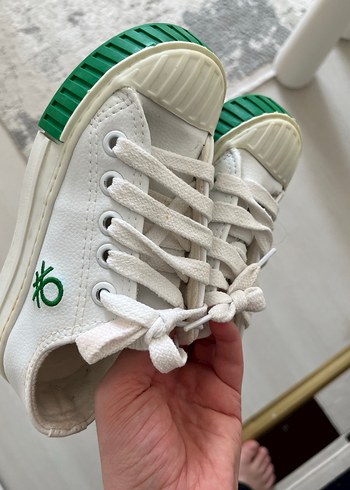 Beyaz Bağcıklı Spor erkek çocuk Sneakers - Görsel 8