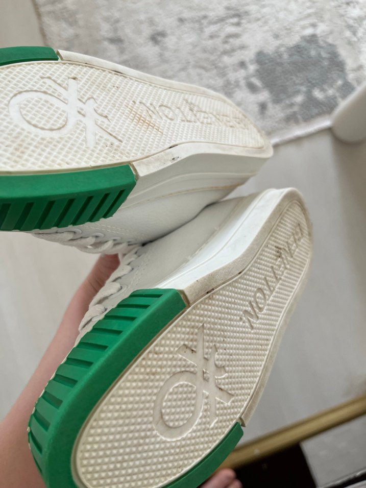 Beyaz Bağcıklı Spor erkek çocuk Sneakers - Görsel 5