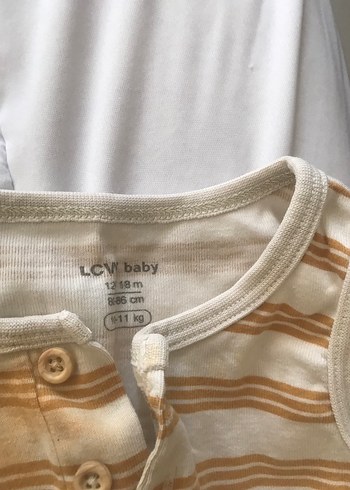 Mavi Bebek Kısa Kollu Pamuklu Body - Görsel 3