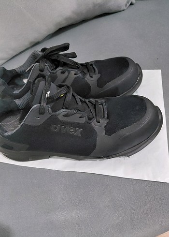 Siyah Erkek Spor Ayakkabı Velcro Detaylı - Görsel 2