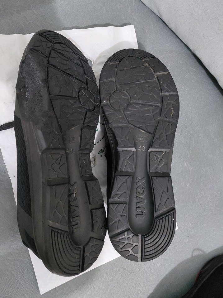 Siyah Erkek Spor Ayakkabı Velcro Detaylı - Görsel 3