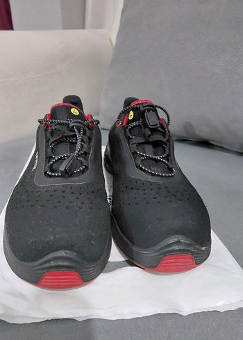 Uvex Siyah Renkli Spor Ayakkabı Velcro - Görsel 2