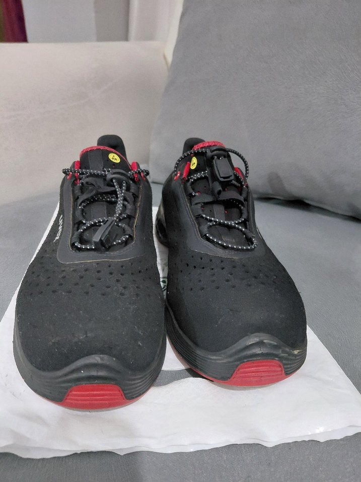 Uvex Siyah Renkli Spor Ayakkabı Velcro - Görsel 2