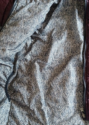 Stradivarius Bordo Kadın mevsimlik Mont