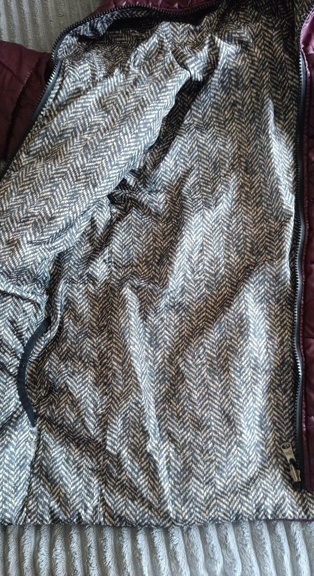 Bordo Kadın mevsimlik Mont - Görsel 2