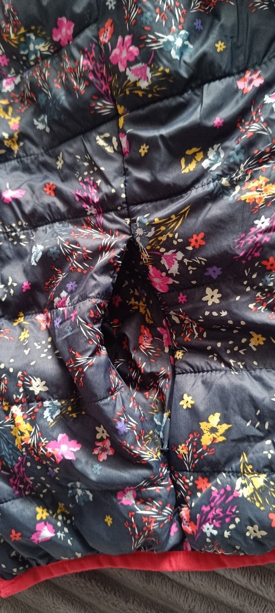 Kadın Kırmızı Fermuarlı Kapüşonlu mevsimlik Montu orjinal mavi - Görsel 5