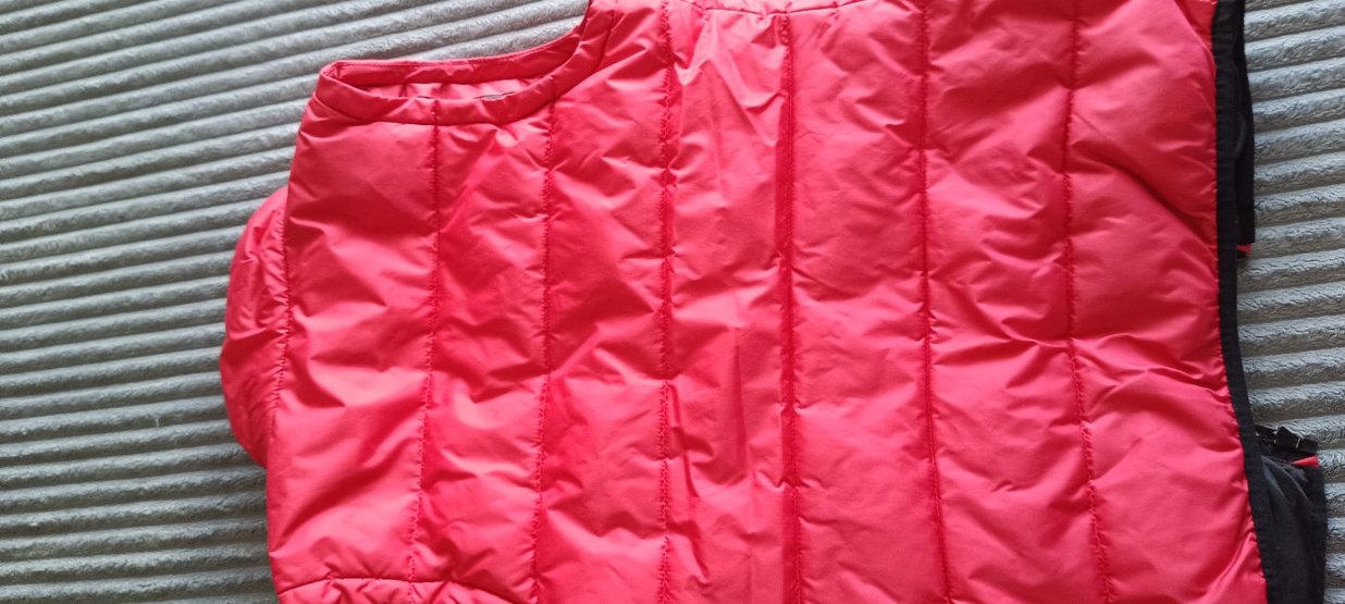 Kırmızı Kadın Şişme Yelek Fermuarlı orjinal mavi - Görsel 3