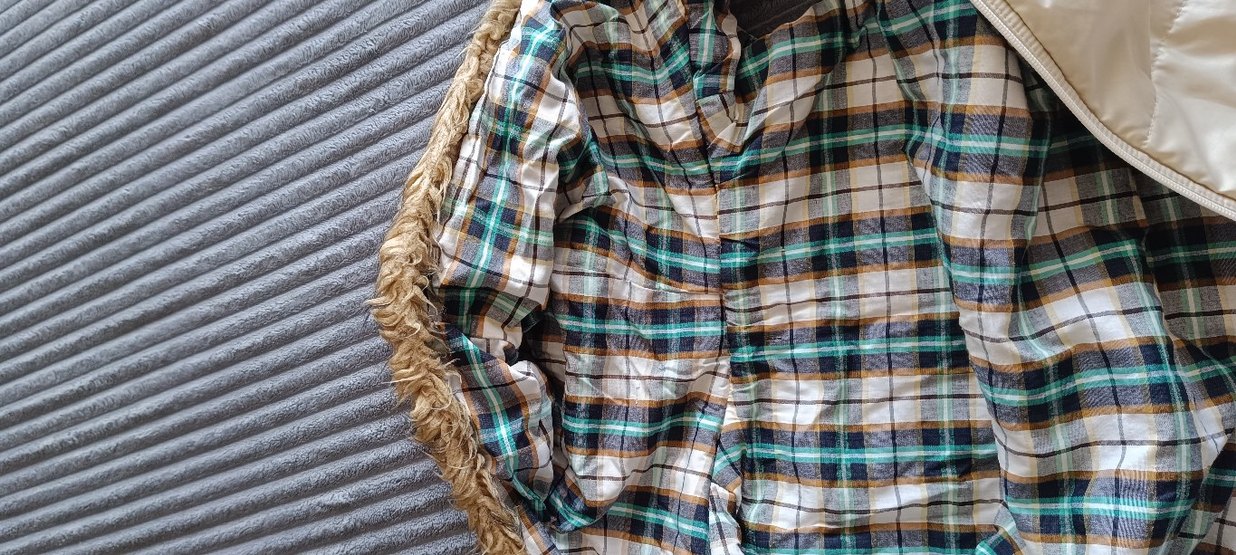 Bej Midi Kadın Kolsuz mevsimlik şişme yelek - Görsel 3