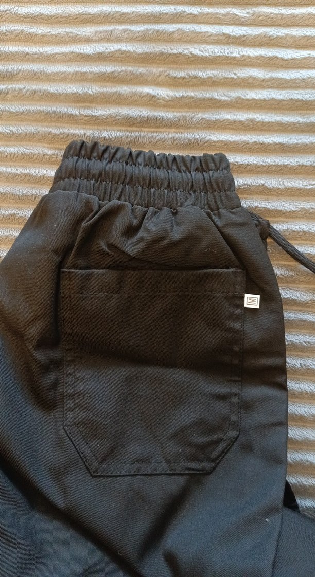 Siyah Rahat Kesim erkek iş pantolonu Kumaş Pantolon 2 adet - Görsel 2