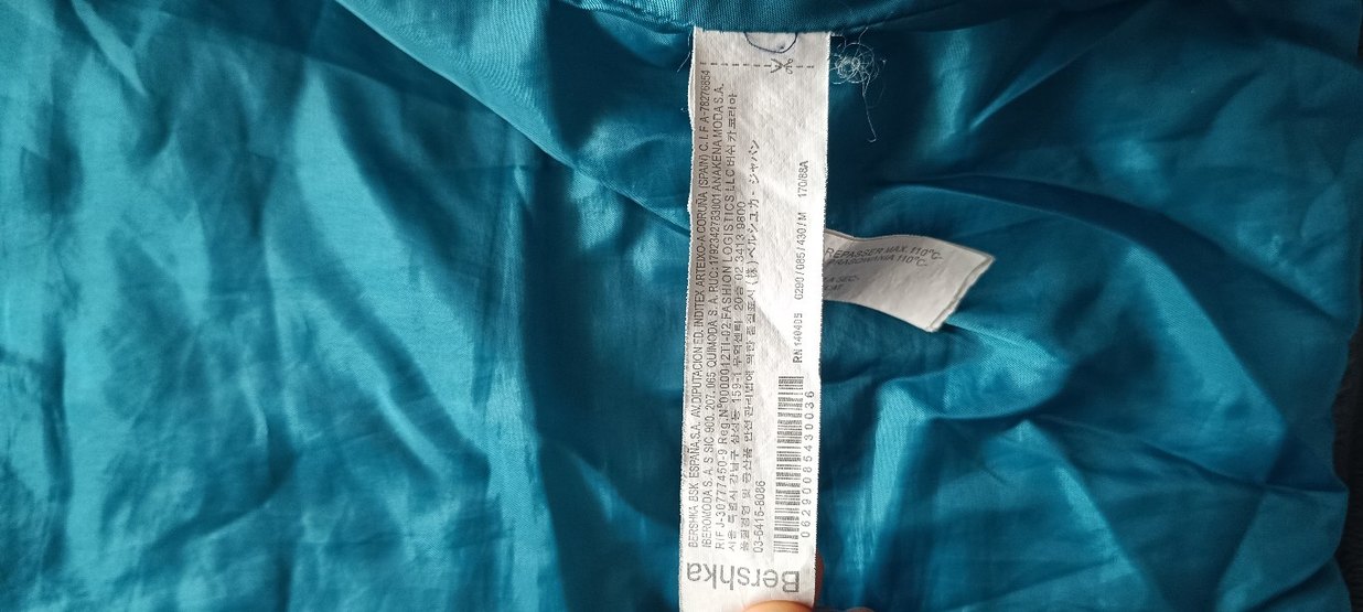 petrol mavi Kadın Kışlık Mont Fermuarlı - Görsel 4