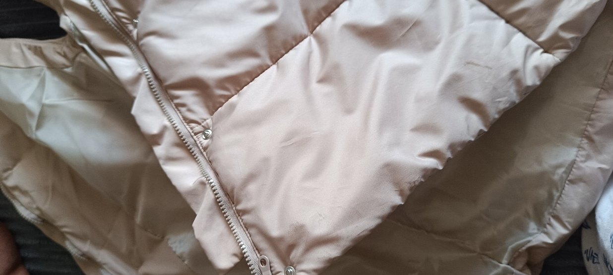 Bej Kadın Kolsuz uzun şişme yelek - Görsel 4