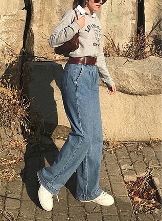 Wide leg jean