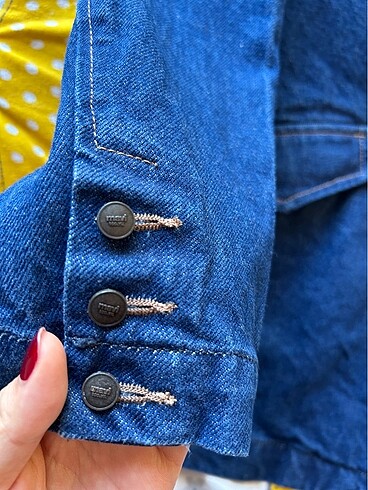 s Beden DENIM BLAZER CEKET