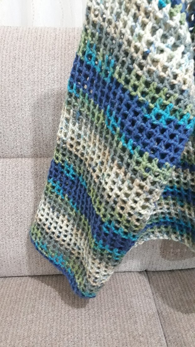 Bohem Çok Renkli Örgü Triko Kadın Kazak - Görsel 3