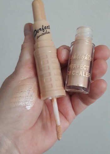 Pastel Bej Kapatıcı ve Aydınlatıcı Seti